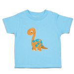 Toddler Clothes Baby Dino Orange Dinosaurs Dino Trex Toddler Shirt Cotton