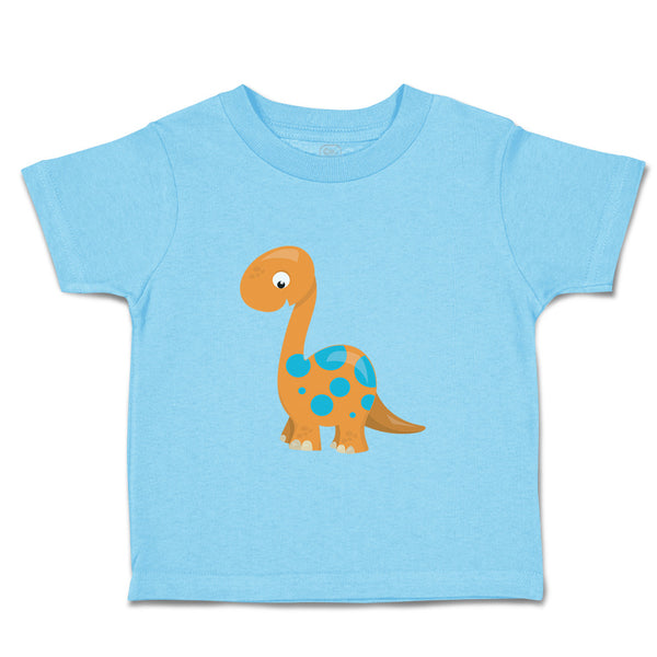 Toddler Clothes Baby Dino Orange Dinosaurs Dino Trex Toddler Shirt Cotton