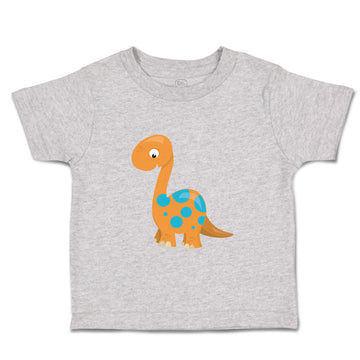 Toddler Clothes Baby Dino Orange Dinosaurs Dino Trex Toddler Shirt Cotton