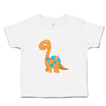 Toddler Clothes Baby Dino Orange Dinosaurs Dino Trex Toddler Shirt Cotton