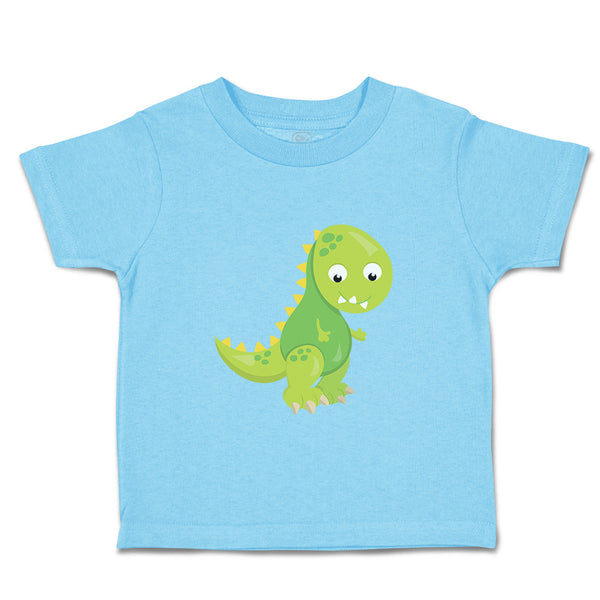 Toddler Clothes Baby Dino Green Dinosaurs Dino Trex Toddler Shirt Cotton