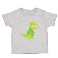 Toddler Clothes Baby Dino Green Dinosaurs Dino Trex Toddler Shirt Cotton