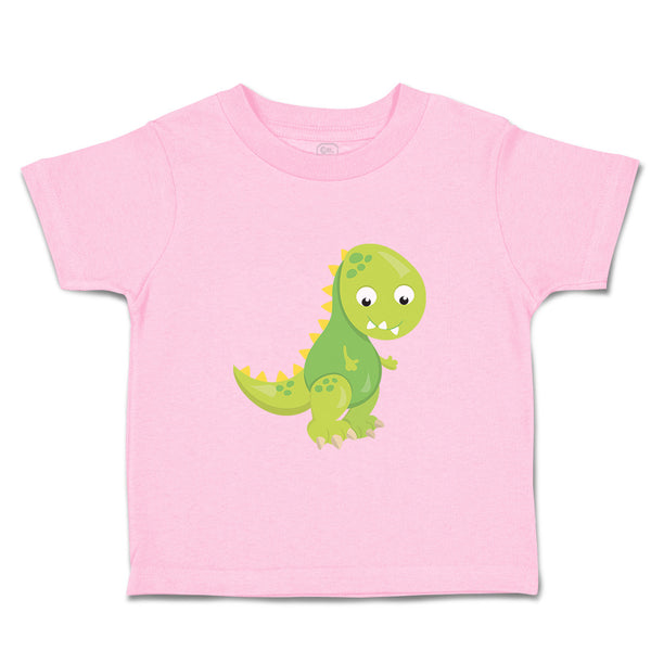 Toddler Clothes Baby Dino Green Dinosaurs Dino Trex Toddler Shirt Cotton