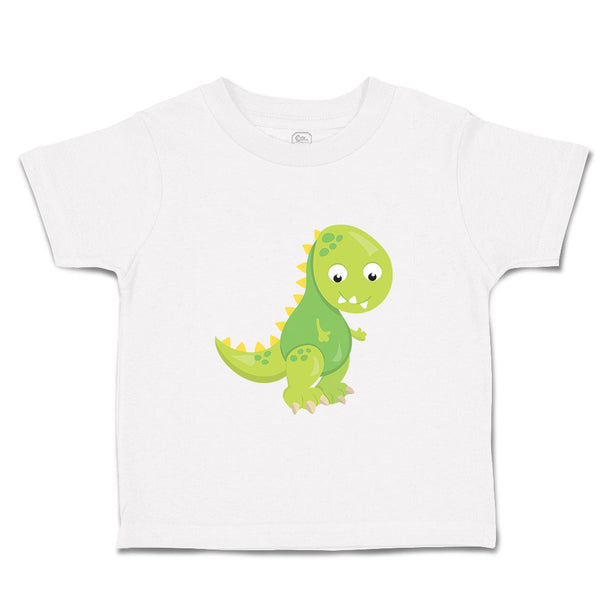 Toddler Clothes Baby Dino Green Dinosaurs Dino Trex Toddler Shirt Cotton