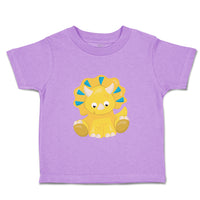 Toddler Clothes Baby Dino Blue Yellow Dinosaurs Dino Trex Toddler Shirt Cotton