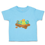 Toddler Clothes Dinos Nest Eggs Dinosaurs Dino Trex Toddler Shirt Cotton