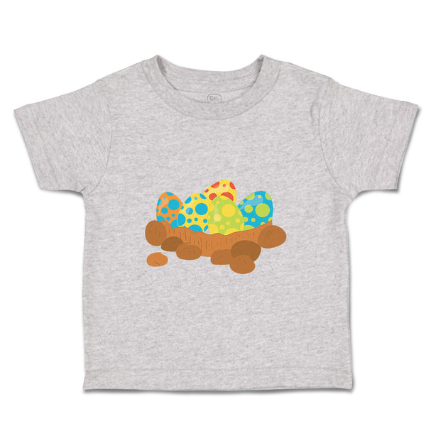 Toddler Clothes Dinos Nest Eggs Dinosaurs Dino Trex Toddler Shirt Cotton