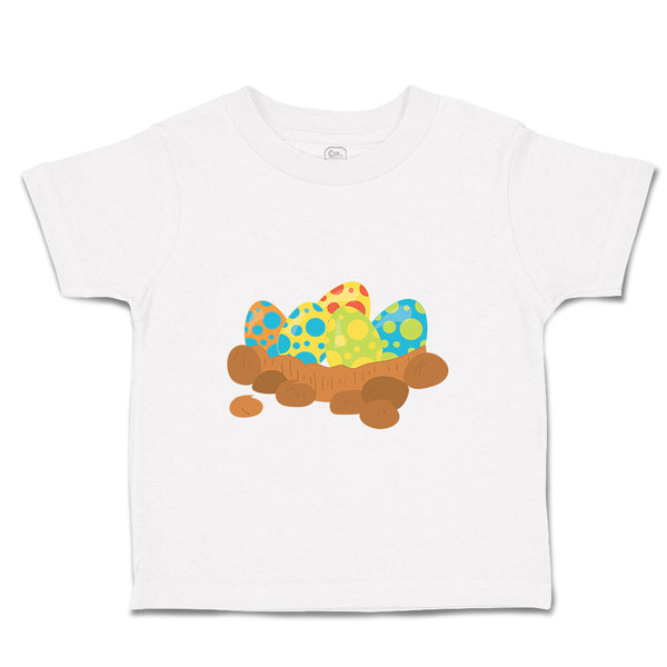 Toddler Clothes Dinos Nest Eggs Dinosaurs Dino Trex Toddler Shirt Cotton