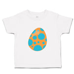 Toddler Clothes Orange Dino Egg Dinosaurs Dino Trex Toddler Shirt Cotton