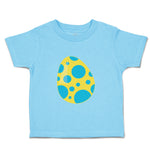 Toddler Clothes Yellow Blue Egg Dinosaurs Dino Trex Toddler Shirt Cotton