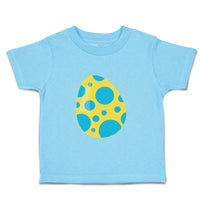 Toddler Clothes Yellow Blue Egg Dinosaurs Dino Trex Toddler Shirt Cotton