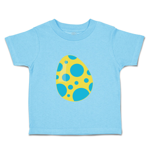 Toddler Clothes Yellow Blue Egg Dinosaurs Dino Trex Toddler Shirt Cotton