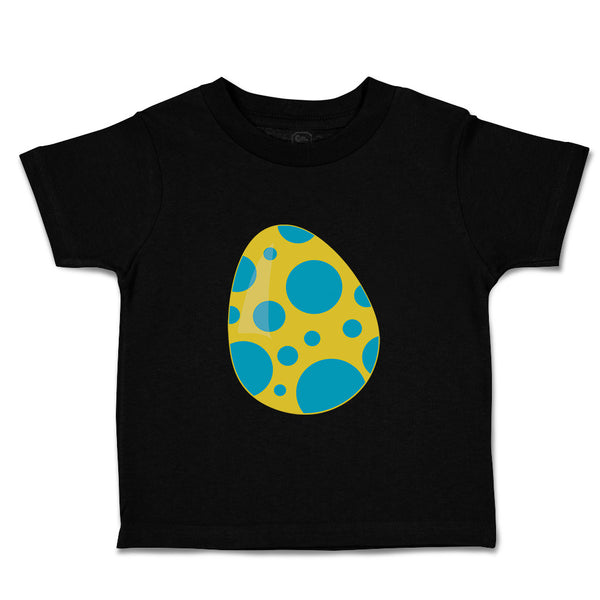 Toddler Clothes Yellow Blue Egg Dinosaurs Dino Trex Toddler Shirt Cotton