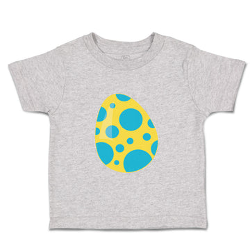 Toddler Clothes Yellow Blue Egg Dinosaurs Dino Trex Toddler Shirt Cotton