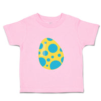 Toddler Clothes Yellow Blue Egg Dinosaurs Dino Trex Toddler Shirt Cotton