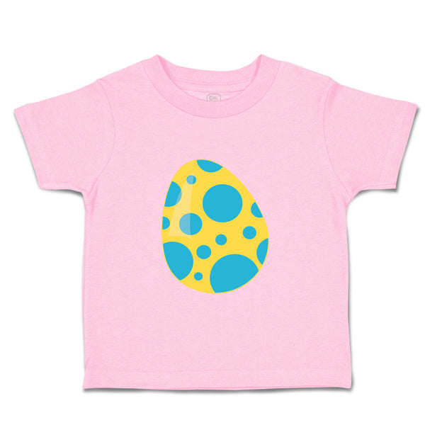 Toddler Clothes Yellow Blue Egg Dinosaurs Dino Trex Toddler Shirt Cotton