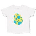 Toddler Clothes Yellow Blue Egg Dinosaurs Dino Trex Toddler Shirt Cotton