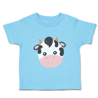 Toddler Clothes Cow Face Farm Toddler Shirt Baby Clothes Cotton