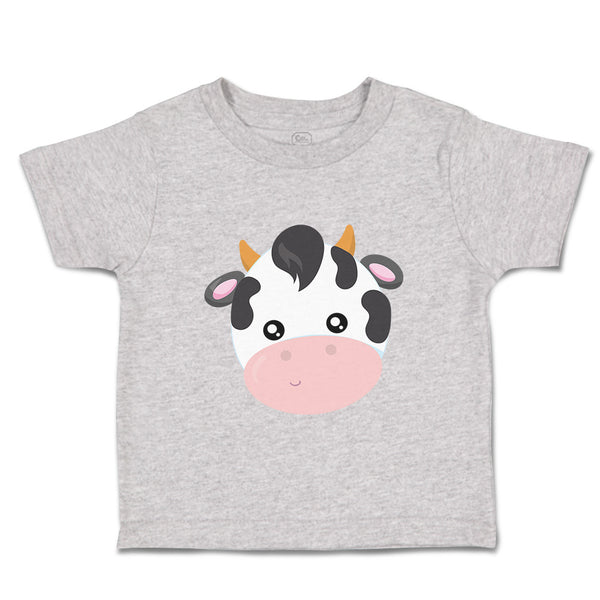 Toddler Clothes Cow Face Farm Toddler Shirt Baby Clothes Cotton