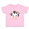 Toddler Clothes Cow Face Farm Toddler Shirt Baby Clothes Cotton