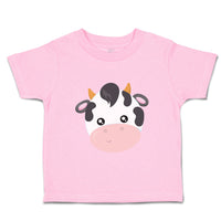Toddler Clothes Cow Face Farm Toddler Shirt Baby Clothes Cotton