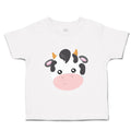 Toddler Clothes Cow Face Farm Toddler Shirt Baby Clothes Cotton