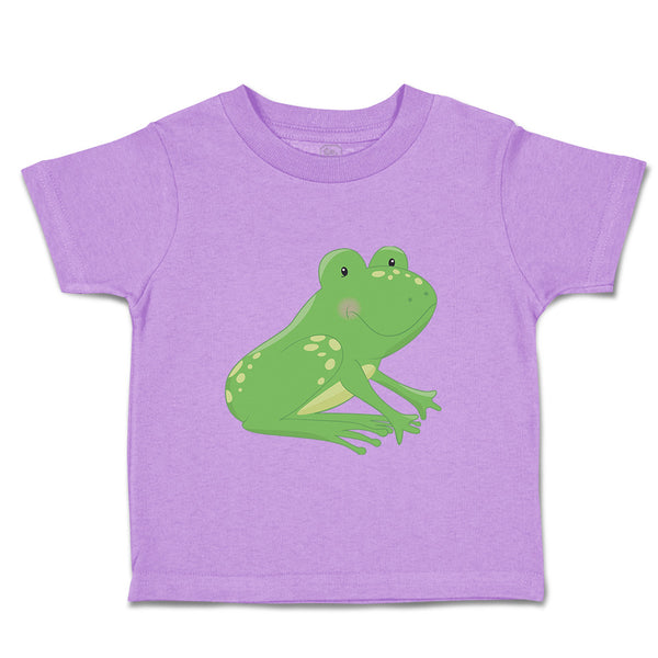Toddler Clothes Frog Sits 2 Funny Toddler Shirt Baby Clothes Cotton