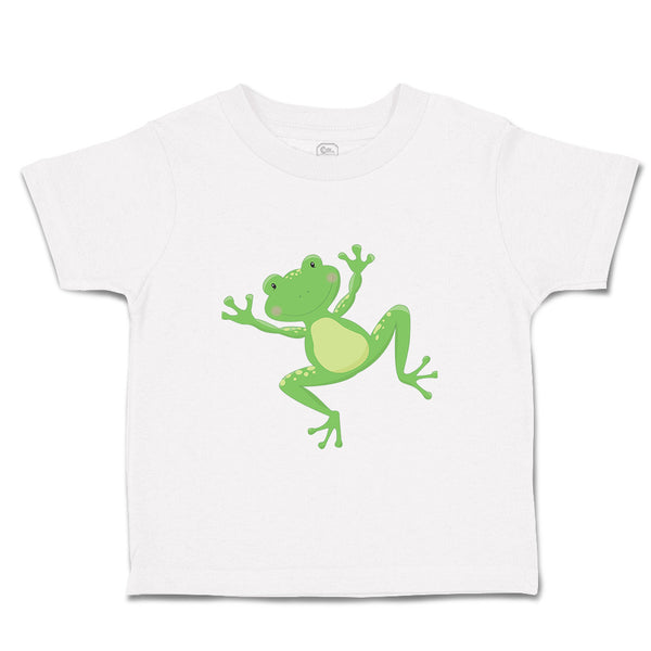 Toddler Clothes Frog Jumps Funny Toddler Shirt Baby Clothes Cotton