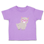 Toddler Girl Clothes Llama Glasses Zoo Funny Toddler Shirt Baby Clothes Cotton