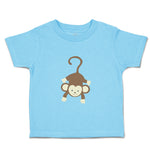 Toddler Clothes Monkey Hangs Safari Toddler Shirt Baby Clothes Cotton