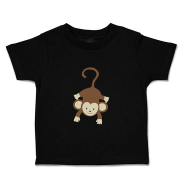 Toddler Clothes Monkey Hangs Safari Toddler Shirt Baby Clothes Cotton