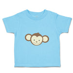 Toddler Clothes Monkey Face Safari Toddler Shirt Baby Clothes Cotton