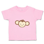 Toddler Clothes Monkey Face Safari Toddler Shirt Baby Clothes Cotton