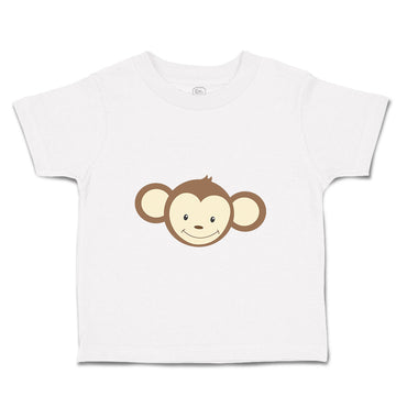 Toddler Clothes Monkey Face Safari Toddler Shirt Baby Clothes Cotton