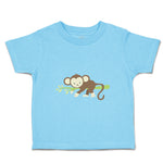 Toddler Clothes Monkey Palm Leaf Safari Toddler Shirt Baby Clothes Cotton