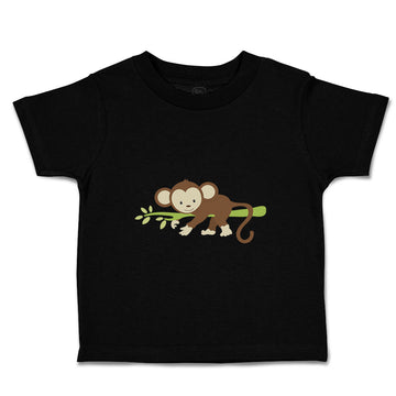 Toddler Clothes Monkey Palm Leaf Safari Toddler Shirt Baby Clothes Cotton