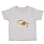 Toddler Clothes Monkey Palm Leaf Safari Toddler Shirt Baby Clothes Cotton