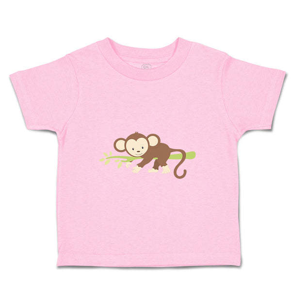 Toddler Clothes Monkey Palm Leaf Safari Toddler Shirt Baby Clothes Cotton