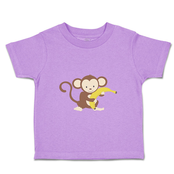 Toddler Clothes Monkey Banana Safari Toddler Shirt Baby Clothes Cotton