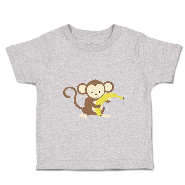 Toddler Clothes Monkey Banana Safari Toddler Shirt Baby Clothes Cotton