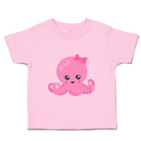 Pink Octopus Bow Ocean Sea Life
