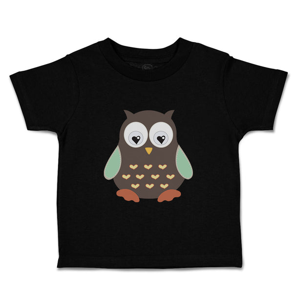 Toddler Clothes Owl Toy Brown Toddler Shirt Baby Clothes Cotton