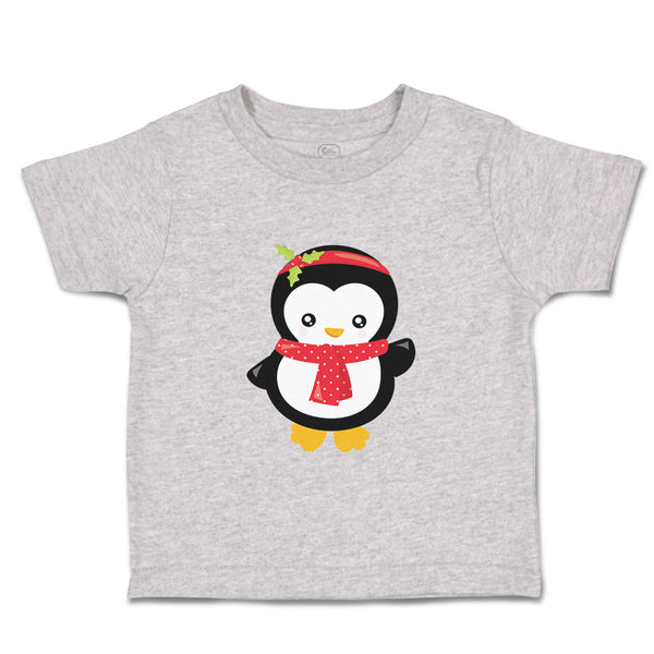 Toddler Clothes Penguin Red Scarf Toddler Shirt Baby Clothes Cotton