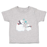 Toddler Clothes Polar Bear Mom Snow Zoo Funny Toddler Shirt Baby Clothes Cotton