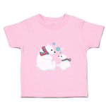 Toddler Clothes Polar Bear Mom Snow Zoo Funny Toddler Shirt Baby Clothes Cotton