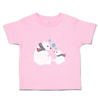 Toddler Clothes Polar Bear Mom Snow Zoo Funny Toddler Shirt Baby Clothes Cotton