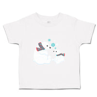 Toddler Clothes Polar Bear Mom Snow Zoo Funny Toddler Shirt Baby Clothes Cotton