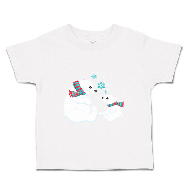 Toddler Clothes Polar Bear Mom Snow Zoo Funny Toddler Shirt Baby Clothes Cotton