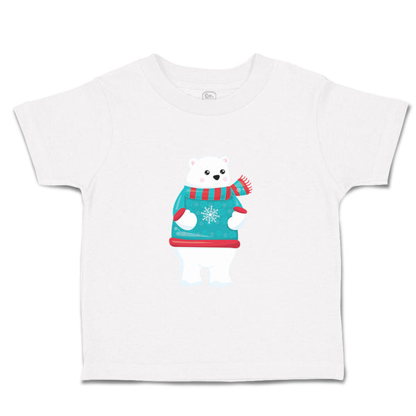 Toddler Clothes Polar Bear Sweater Zoo Funny Toddler Shirt Baby Clothes Cotton