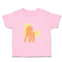 Toddler Girl Clothes Unicorn Orange Toddler Shirt Baby Clothes Cotton